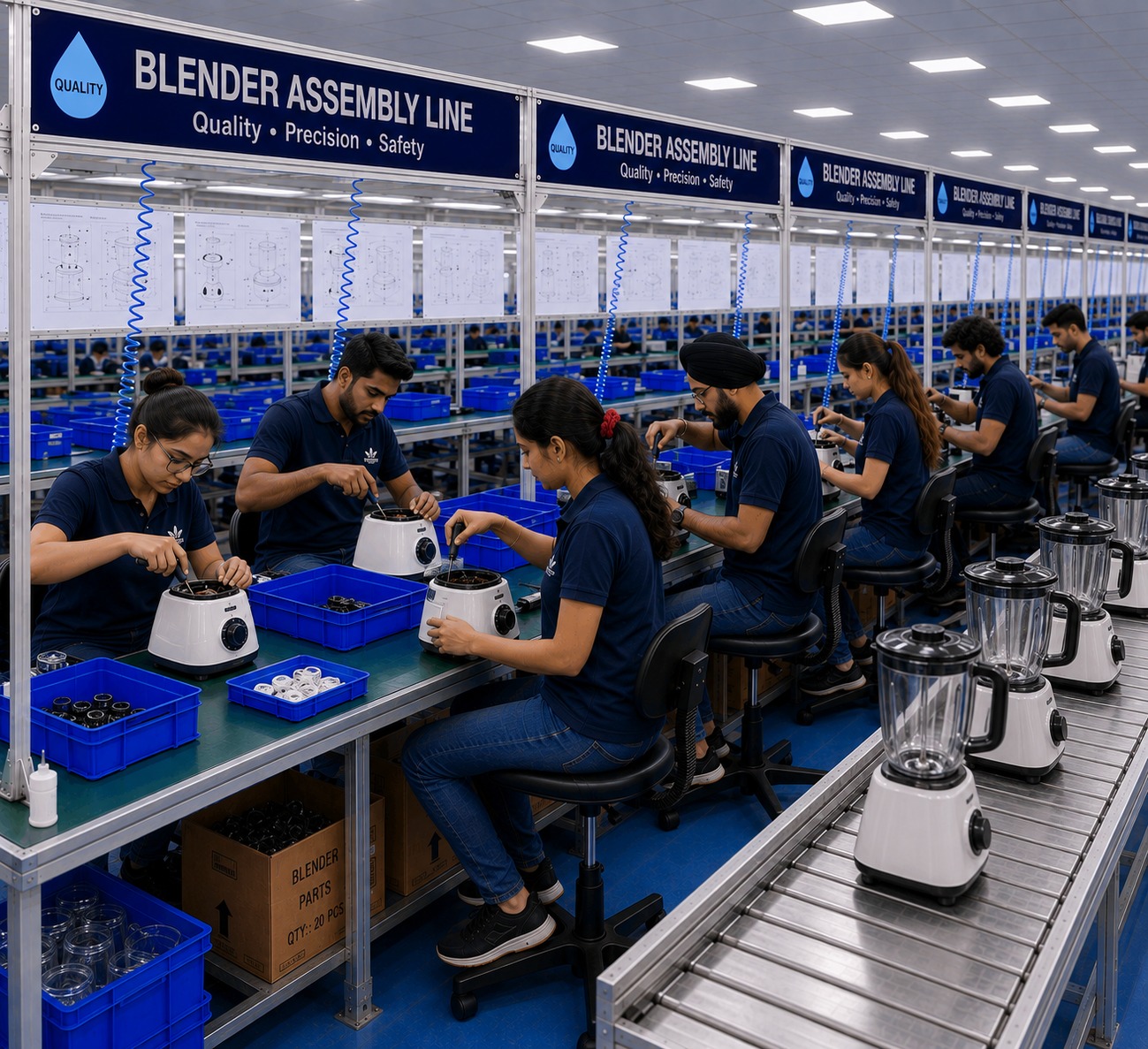 Blender Assembling Service
